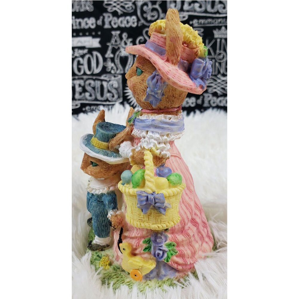 Victorian Collection Hattie Hare Easter Bunny Figurine Decor - Picture 4 of 15